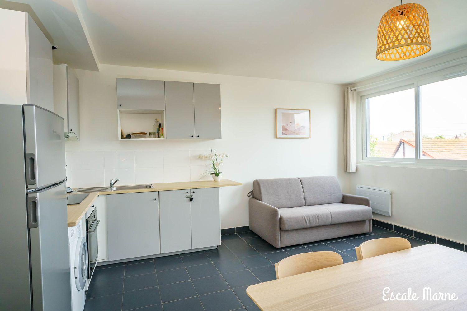 Escale-Marne Fr - 101 - Free Parking - Free Luggage Storage - All Equipped - Linen Included - Washing Machine - Luxury Eve Sleep Mattress 160X200 - 10Mn Walk Metro 8 - Rer A - Panoramic View - From 1 To 4 Guests メゾン・アルフォール エクステリア 写真